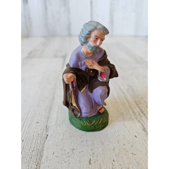 Vintage Shepherd West Germany nativity village Xmas - Picture 6 of 9